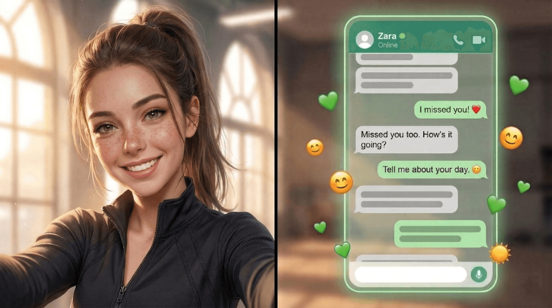 Zara - AI Girlfriend Screenshot 2